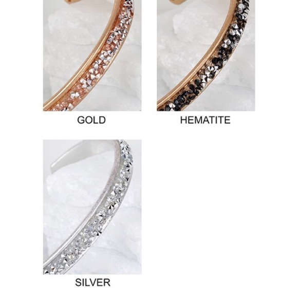 Glitter Stone Cuff - Picture 2 of 6
